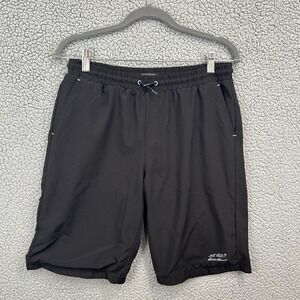 Eddie Bauer Activewear Shorts Kids XL (18/20) Black Polyester Spandex